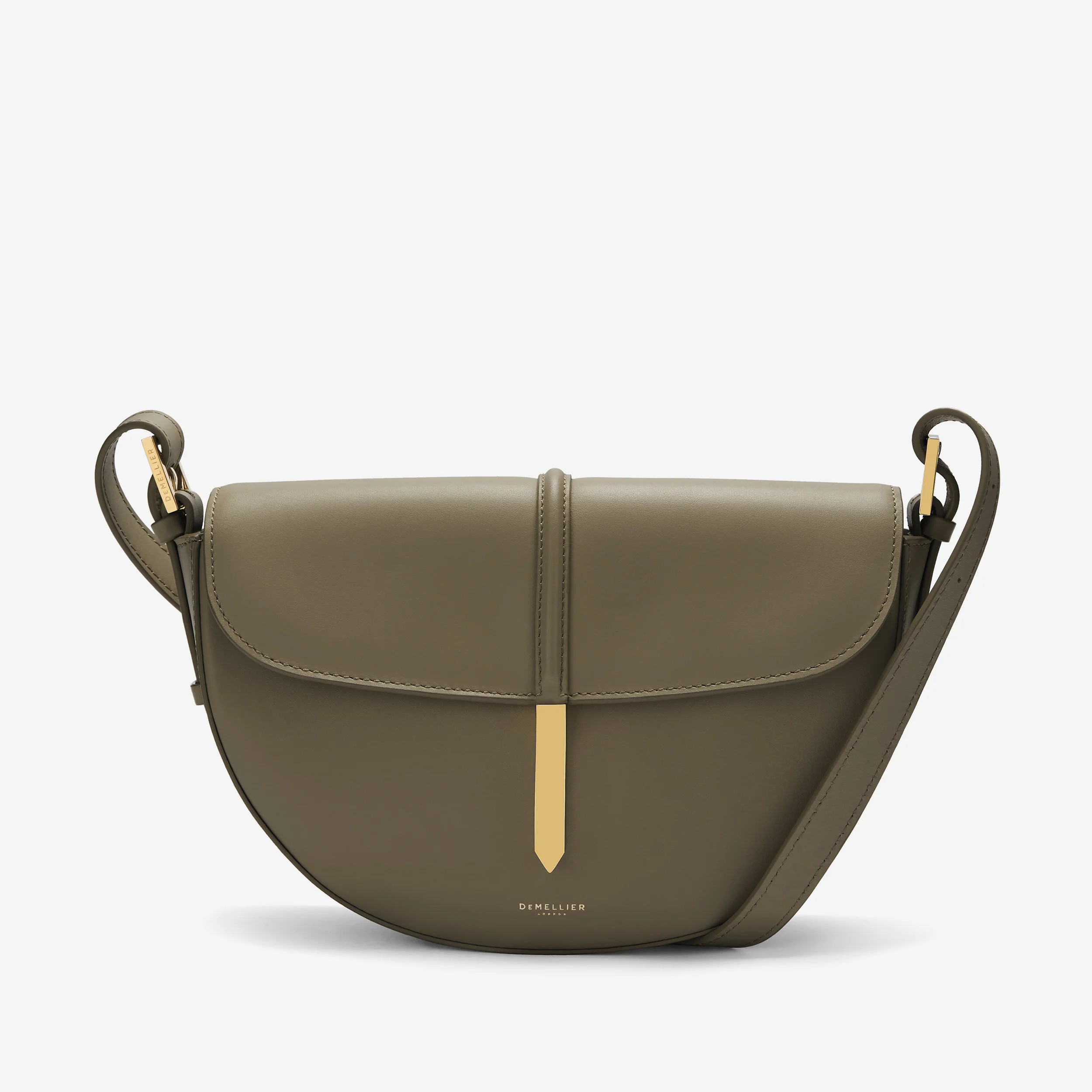 The Tokyo Saddle | Olive Smooth | DeMellier | DeMellier
