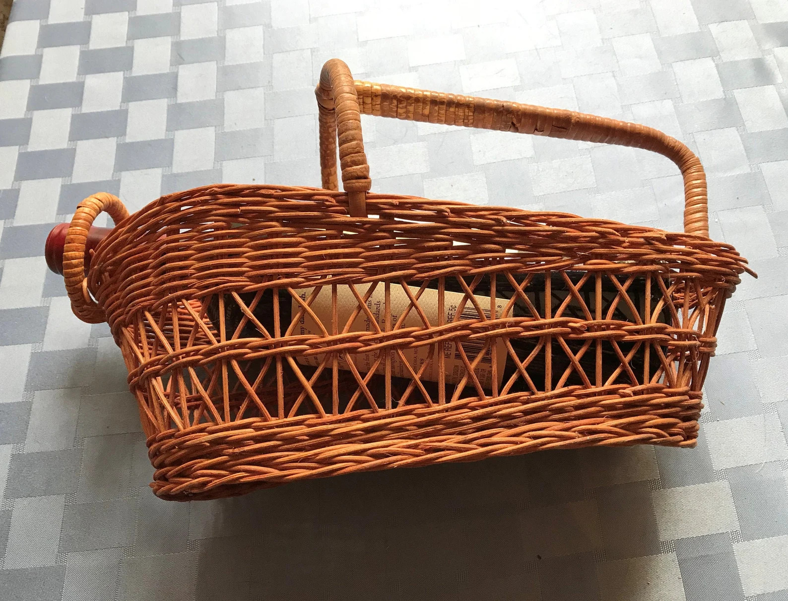 6 Styles of Beautifully Crafted Vintage Wine Baskets Bringing | Etsy | Etsy (US)