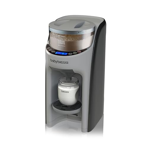 Baby Brezza New and Improved Formula Pro Advanced Formula Dispenser Machine - Automatically Mix a Warm Formula Bottle Instantly - Easily Make Bottle with Automatic Powder Blending, Silver Grey | Amazon (US)