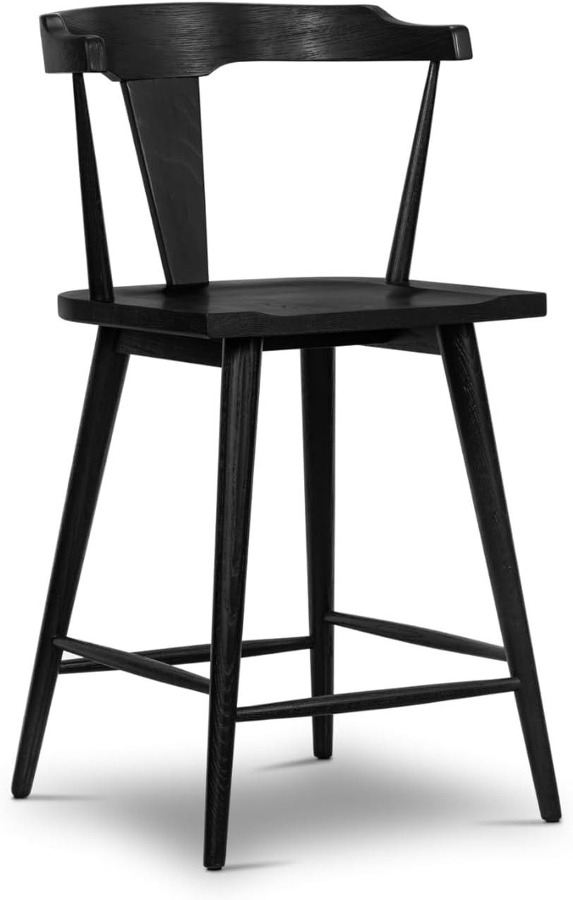 Poly & BARK Enzo Counter Stool in Black | Amazon (US)