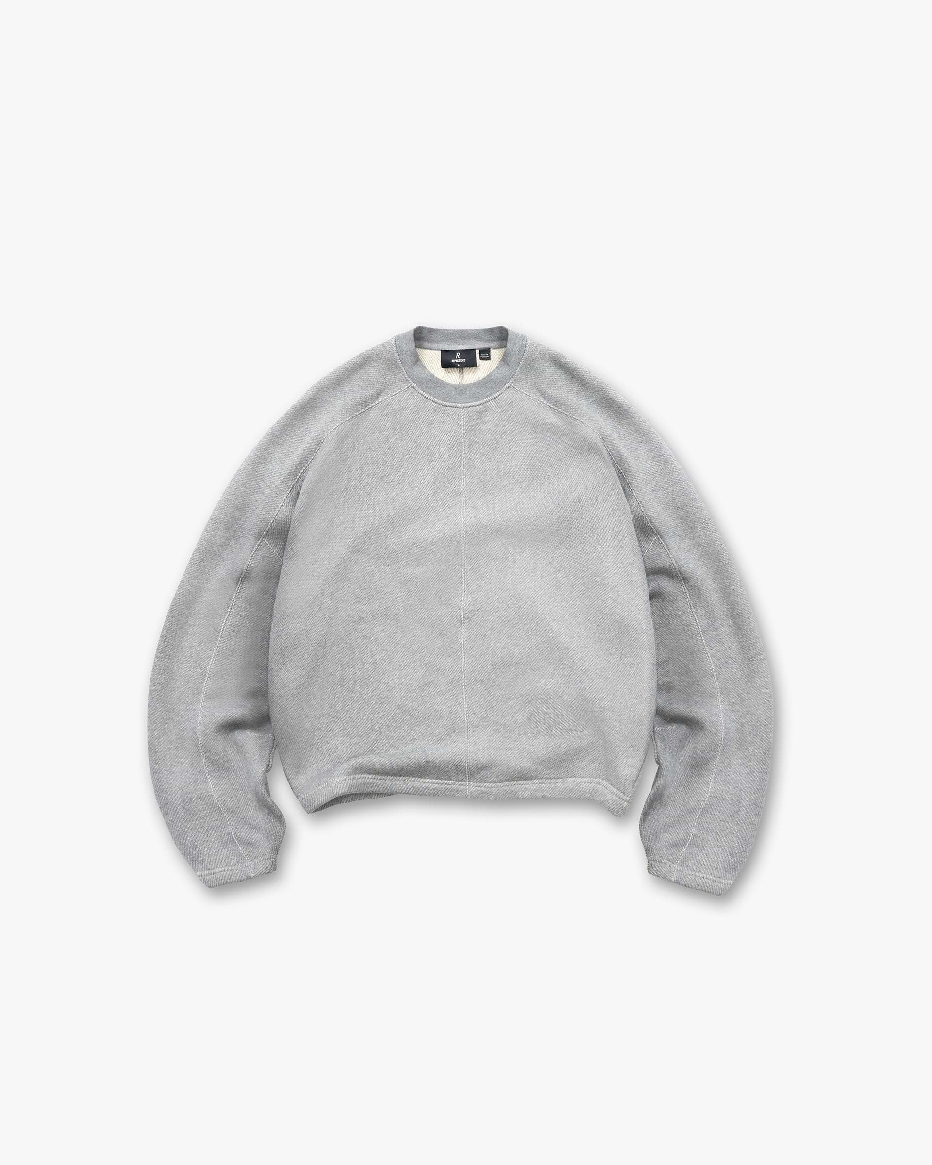 Heavyweight Sweater - Ash Grey | Represent UK