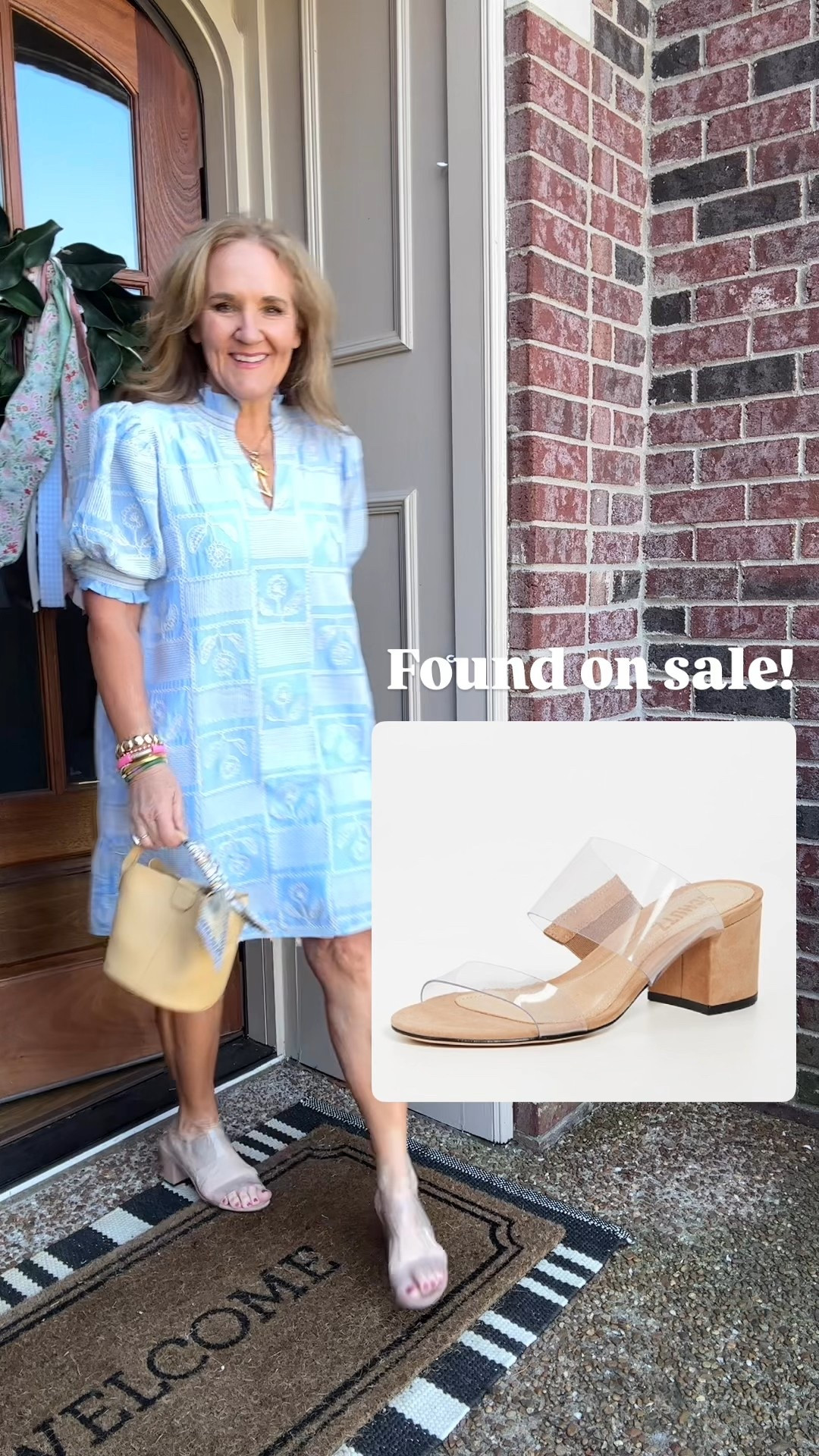 Use code SELECT20 for 20% off these leg lengthening flattering sandals. And they are comfortable! 

Dress wearing  medium. Use code NANETTE15 15% off 

Spring dress Easter dress wedding guest dress 

#LTKOver40 #LTKShoeCrush #LTKWatchNow