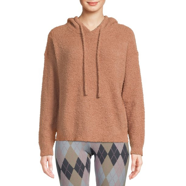 Dreamers by Debut Women's Plush Hooded Sweater - Walmart.com | Walmart (US)