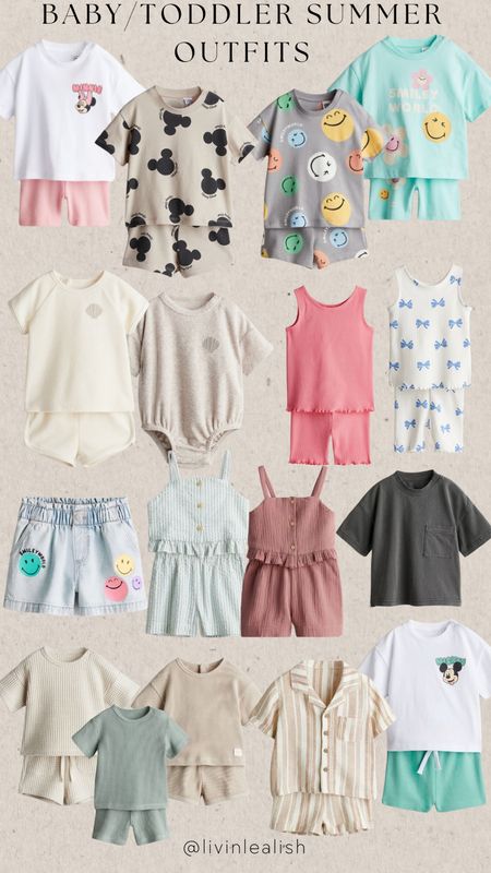 The cutest summer outfits for your babies & toddlers! #H&M #summeroutfits #summerfinds 

#LTKKids #LTKBaby #LTKStyleTip