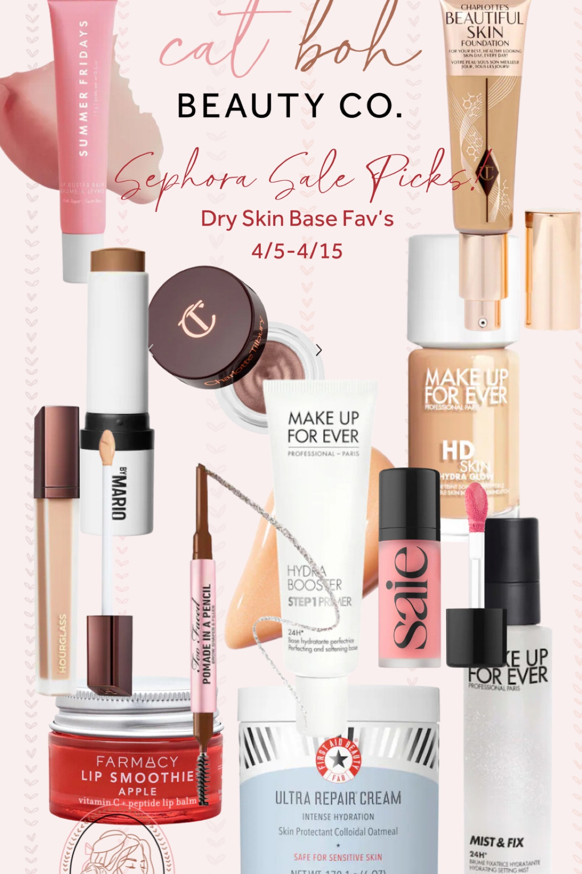 Dry skin girlies- I see you 👀👀

As a combo-leaning dry skin girl myself, these are my FAV products in my kit and on myself! 

#dryskin #makeup #sephora #sephorasale

#LTKbeauty #LTKxSephora #LTKfindsunder100