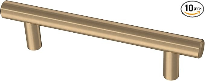Franklin Brass BAR096Z-CZ-B Bar Cabinet Pull, 3-3/4" (96mm), 10-Pack, Champagne Bronze | Amazon (US)