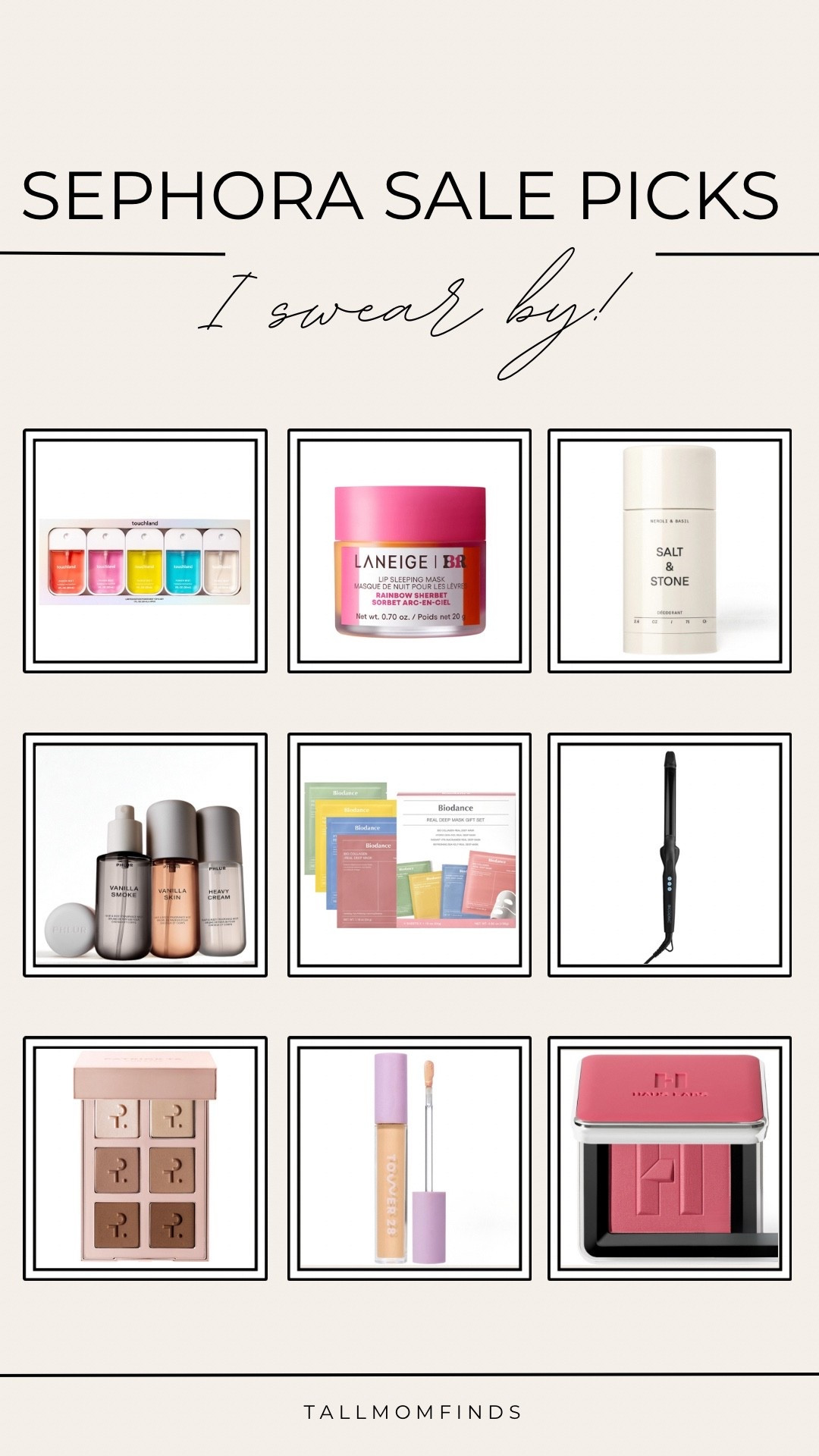 My top Sephora finds I swear by! From hydrating lip products and blush that gives the perfect glow, to my go-to concealer, hair must-haves, and even my favorite hand sanitizer!

These are the products I never leave without!

#LTKFindsUnder50 #LTKSaleAlert #LTKBeauty