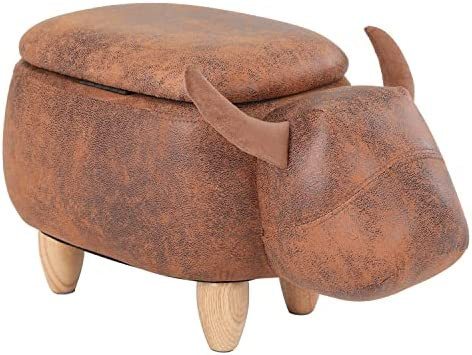 Animal Ottoman,Footrest Stool,Small Couch Stool,Cartoon Chair,for Entryway,Bedroom,Playroom,Livin... | Amazon (US)