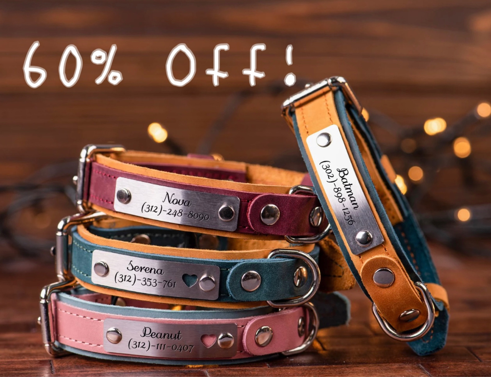 These personalized leather dog collars are the perfect anti-jingle solution and they are under $10 now! 

#LTKFind #LTKunder50 #LTKsalealert