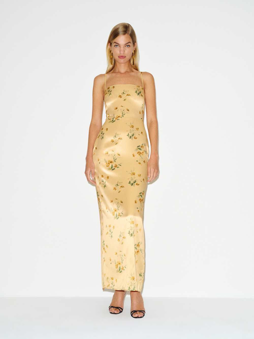 Frankie Silk Dress | Reformation (Global)