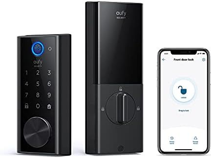 eufy Security Smart Lock Touch & Wi-Fi, Fingerprint Scanner, Keyless Entry Door Lock, Smart Wi-Fi... | Amazon (US)