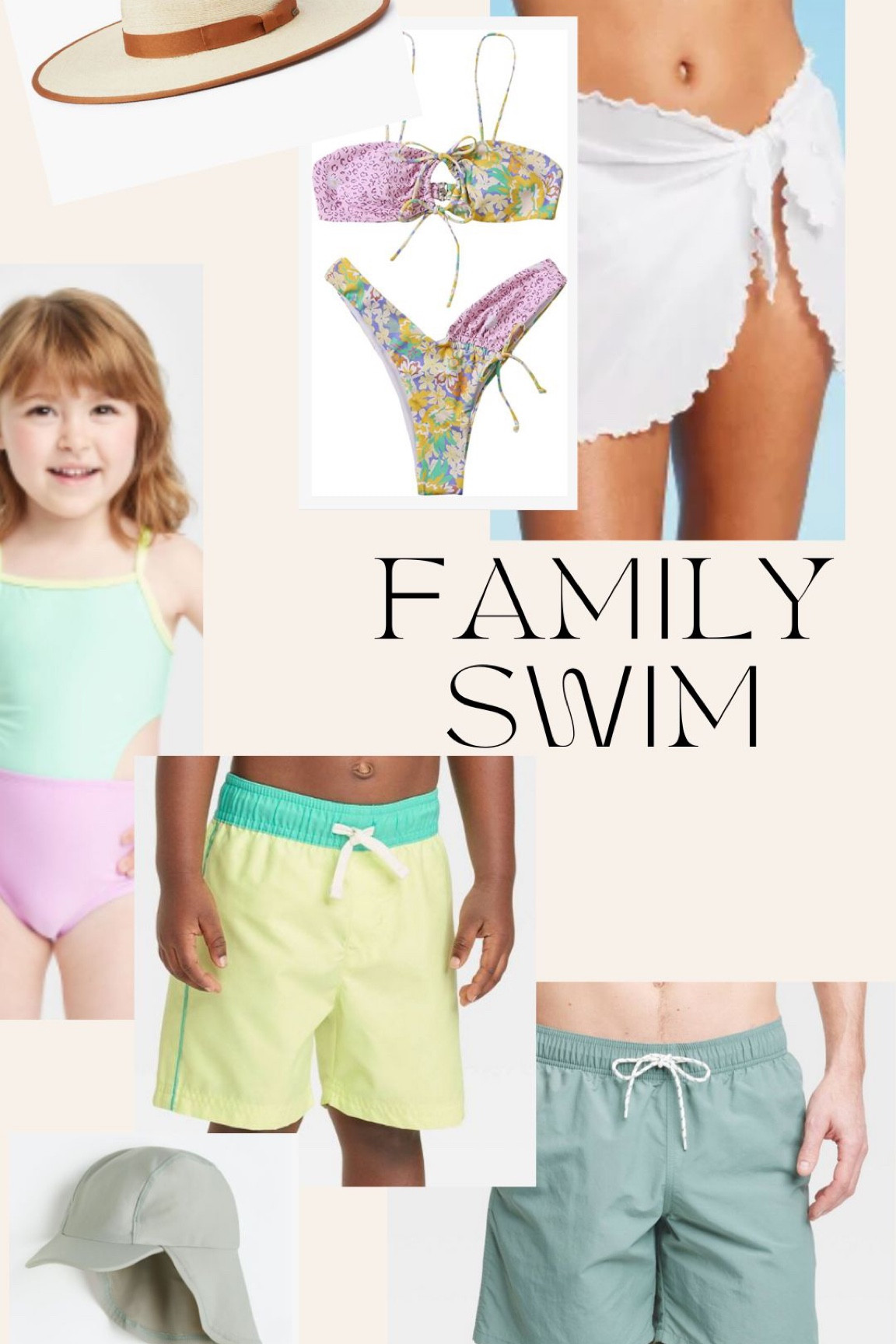 Family matching swimsuits, coordinated swim, matching vacation 

#LTKswim #LTKSeasonal #LTKfamily