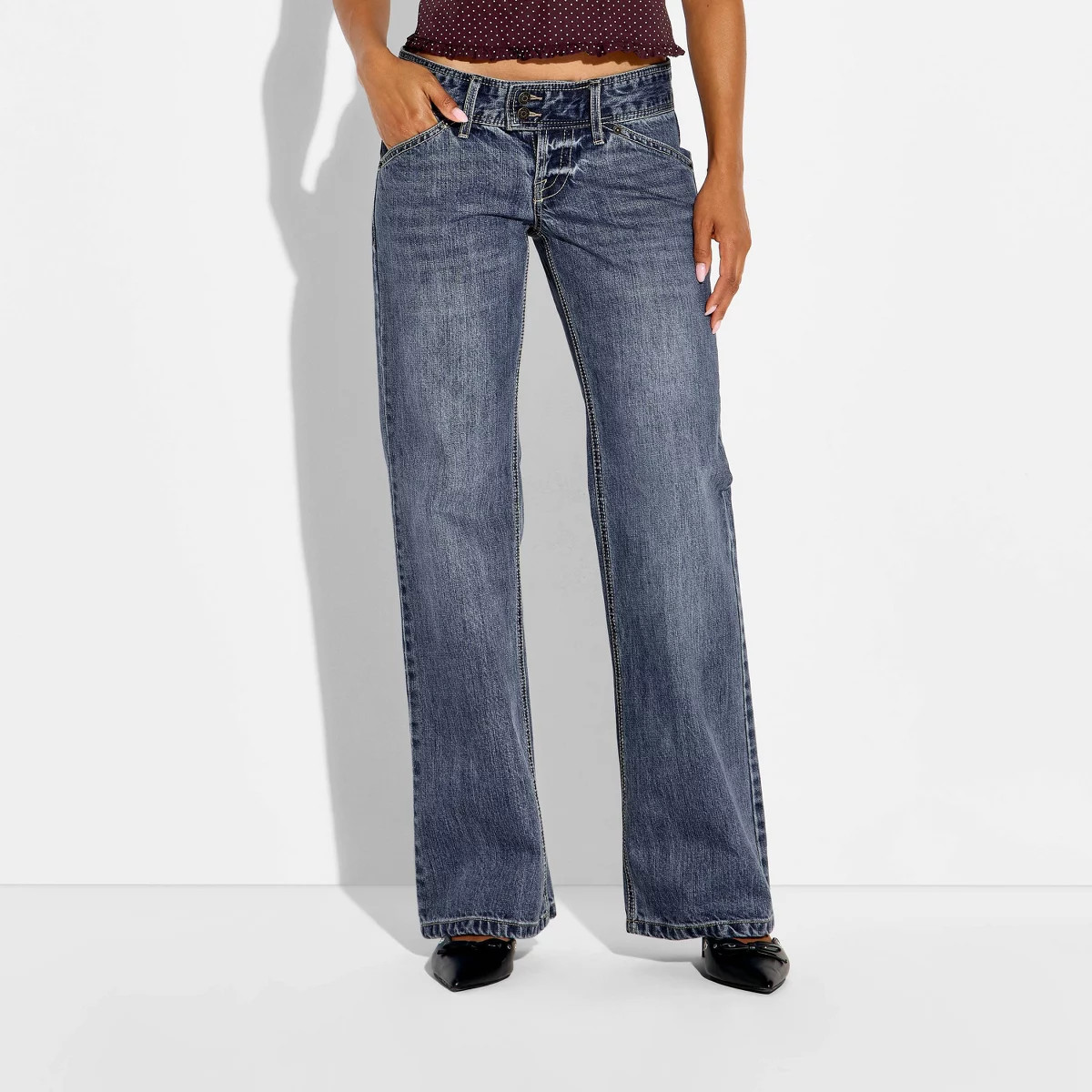 Women's Literally Low Bootcut Jeans - Wild Fable\u2122 with Olivia Dayton Light Wash 6 | Target