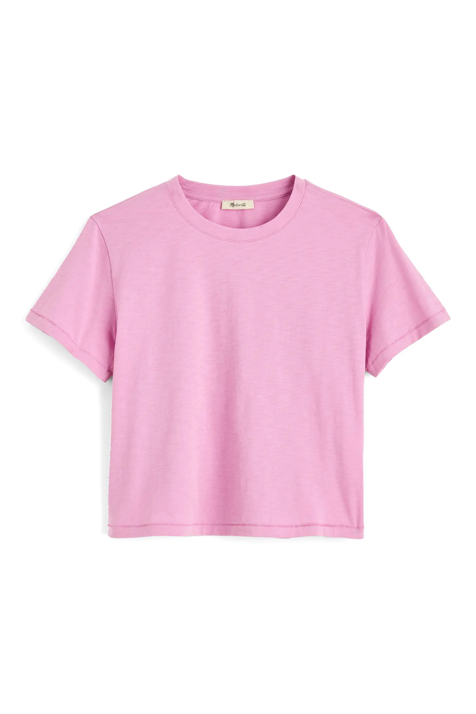 Boxy Crop Cotton Slub T-Shirt (Women) | Nordstrom | Nordstrom