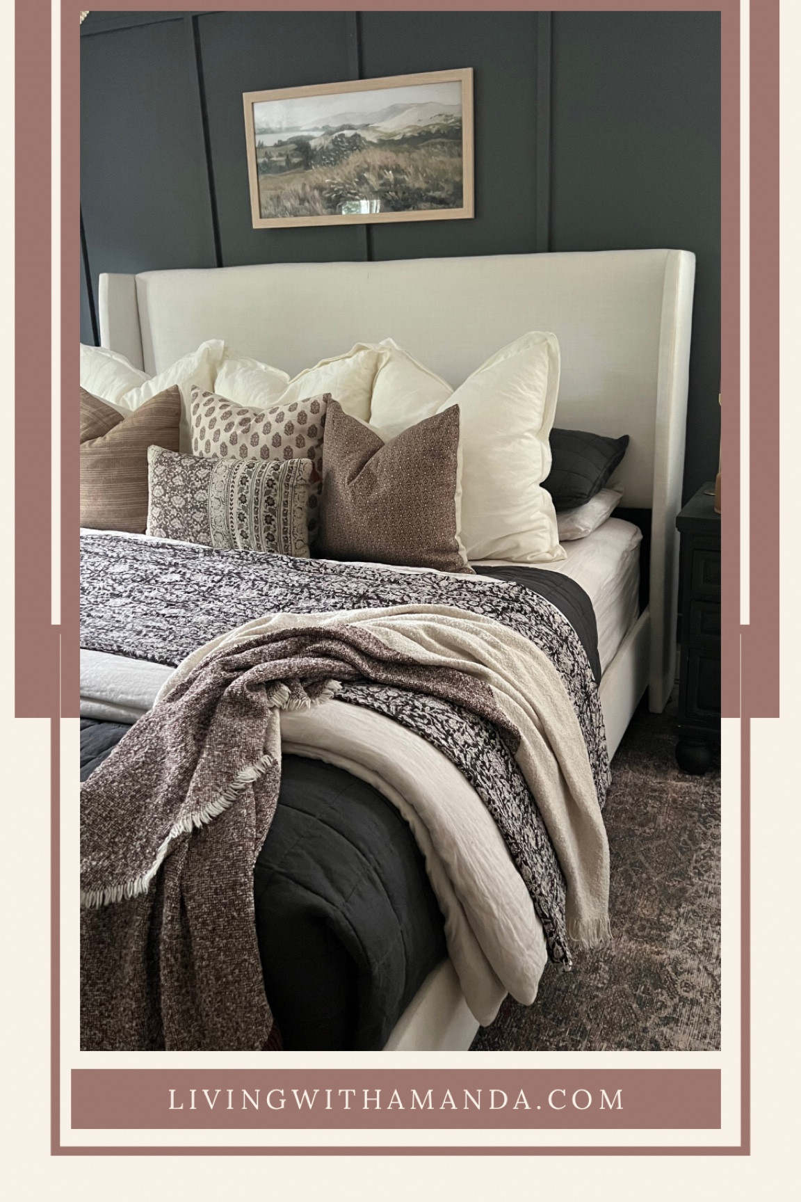 Winter bedroom with decor from target, studio McGee, wayfair and overstock 

#LTKhome #LTKFind #LTKSeasonal
