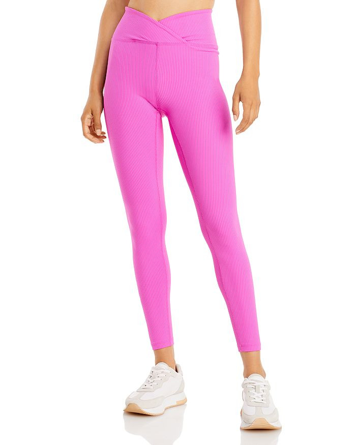 Veronica Ribbed Leggings | Bloomingdale's (US)