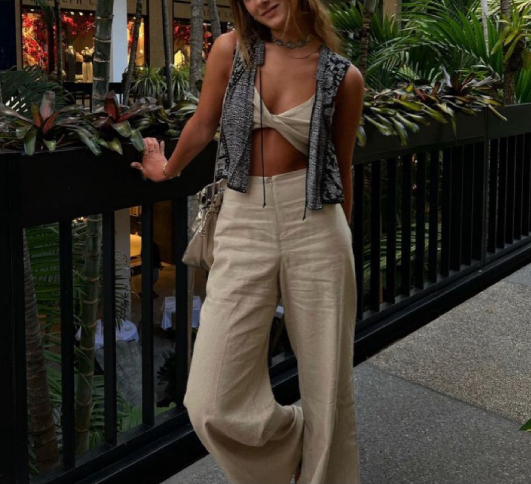 Super cute vintage fit from Amazon ! Linen pants with twist tie top and vintage vest :)💙 

#LTKSeasonal #LTKStyleTip #LTKBacktoSchool
