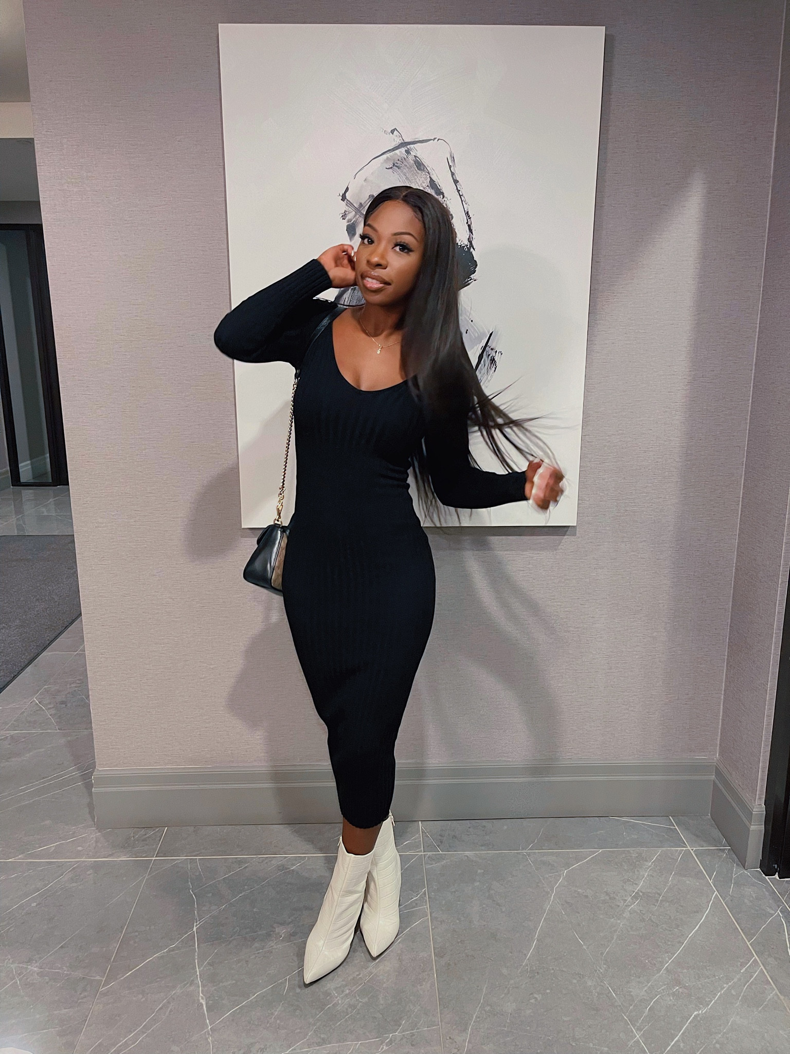 You can never go wrong with a black dress and white boots 🖤

Trendy fashion, fashion ideas, ootd, Pinterest fashion, winter fashion, winter look, minimal outfit, outfit inspo, neutral aesthetic, going out look, neutral look, effortless chic, minimal aesthetic, Pinterest inspo, Pinterest ideas, dress, classy look, white boots

#LTKFind #LTKunder50 #LTKunder100