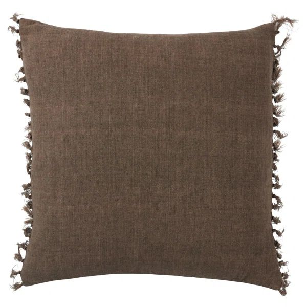 Sharron Tassels 100% Linen Throw Pillow | Wayfair North America