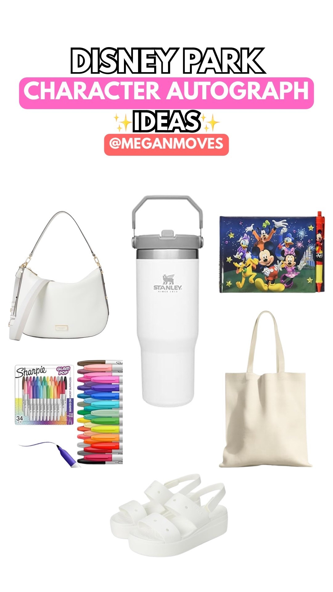 Unique Items to Have Disney Characters Autograph! Next time you are visiting a Disney park, consider grabbing one of these items and a set of colorful Sharpie markers to have characters sign as a souvenir! The Stanley cup is on sale for Prime Day!!

#LTKSaleAlert #LTKFamily #LTKTravel