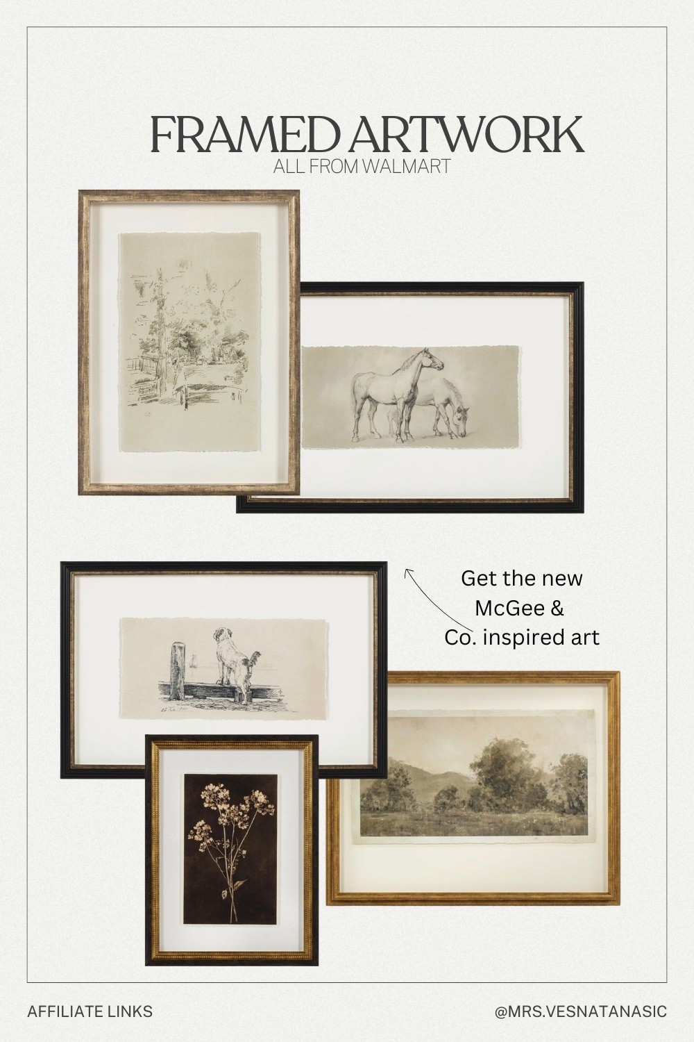 The easiest way to get the McGee & Co. look for less 🤍
Vintage-style framed art from Walmart — timeless, neutral, and perfect for layered gallery walls.


#LTKHome
