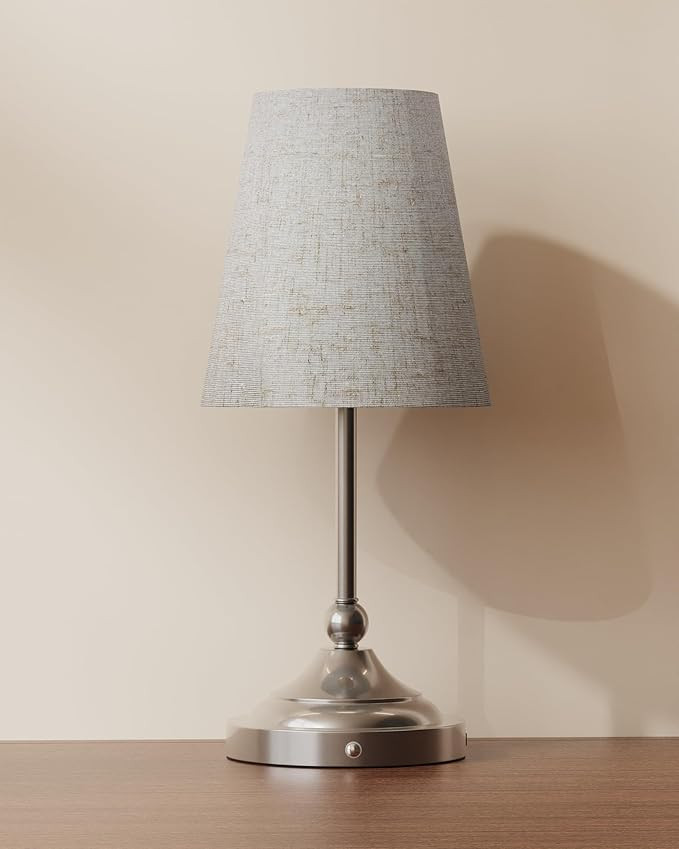 Lightapex Vintage Small Cordless Table Lamps with Stepless Dimming, Portable Rechargeable Bedside... | Amazon (US)