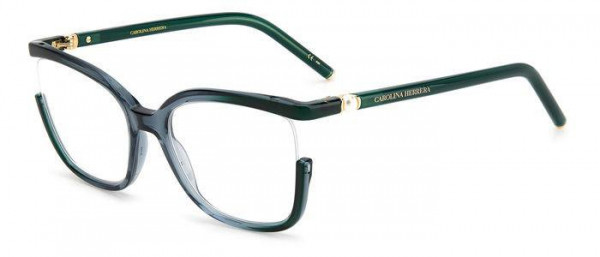 Carolina Herrera CH 0004 | Grey Teal 0P2M 53-19-140 | CH 0004 0P2M 00 53 | EZ Contacts