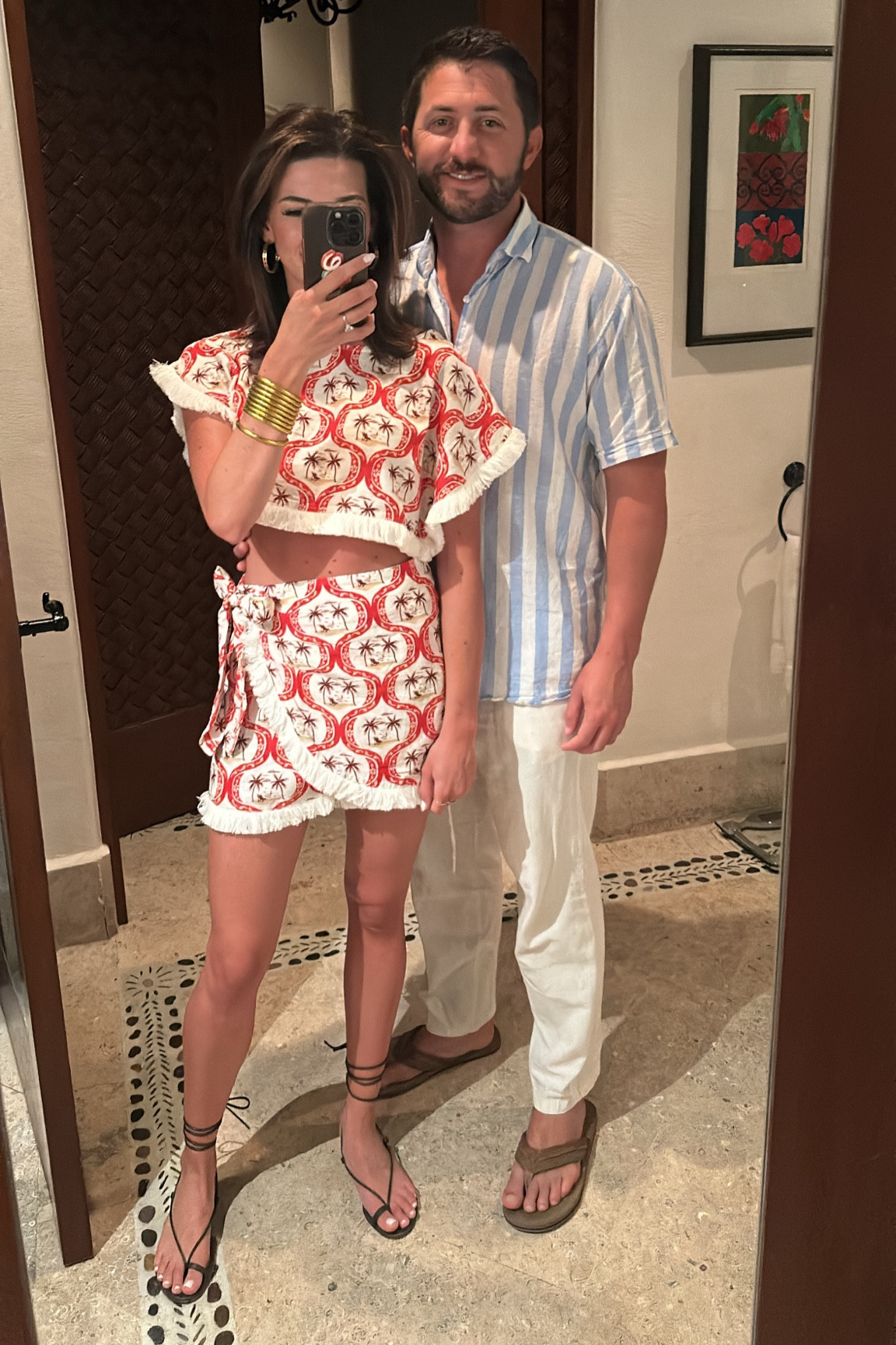 XS in top, S in skirt
