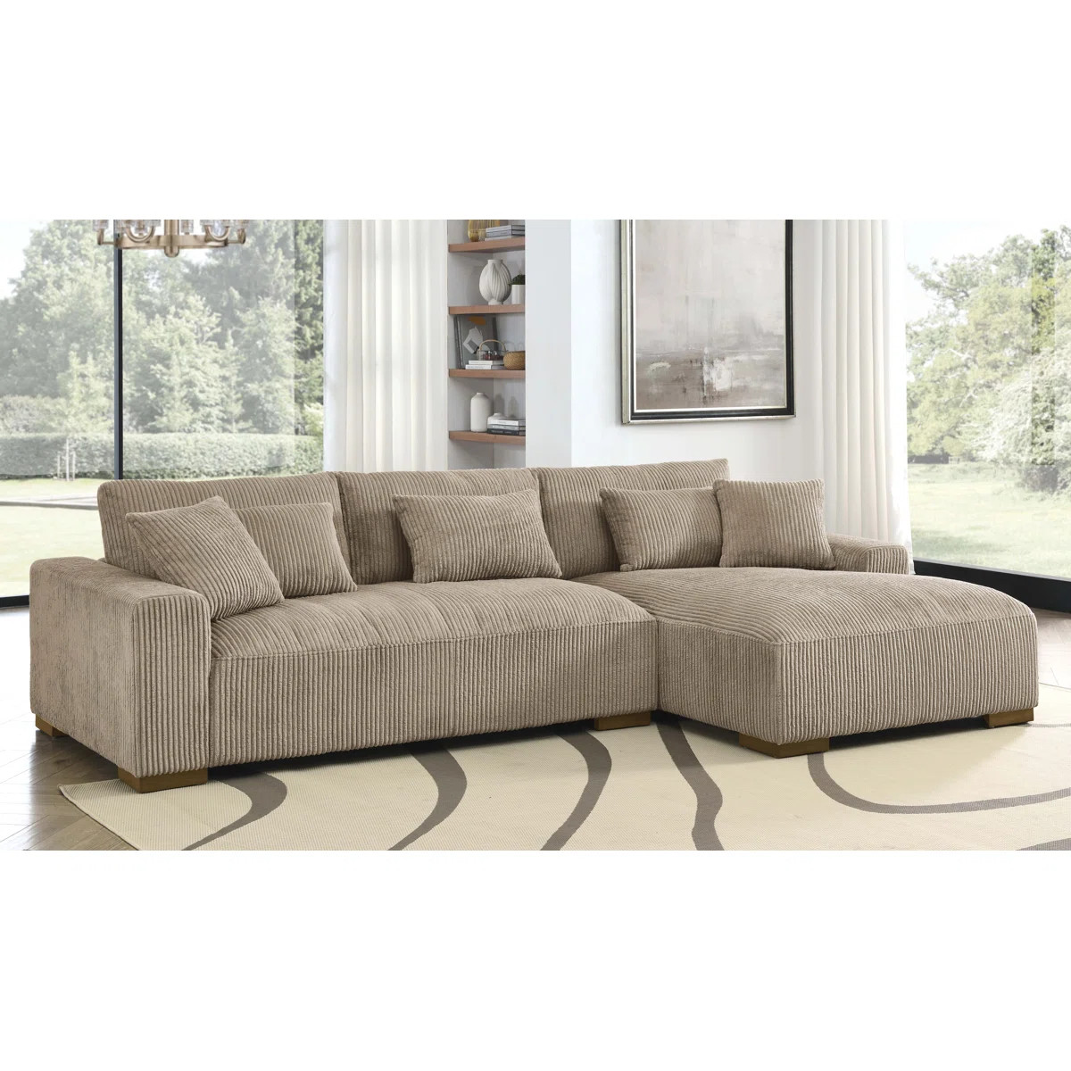 Asyiah 2 - Piece Upholstered Sectional | Wayfair North America