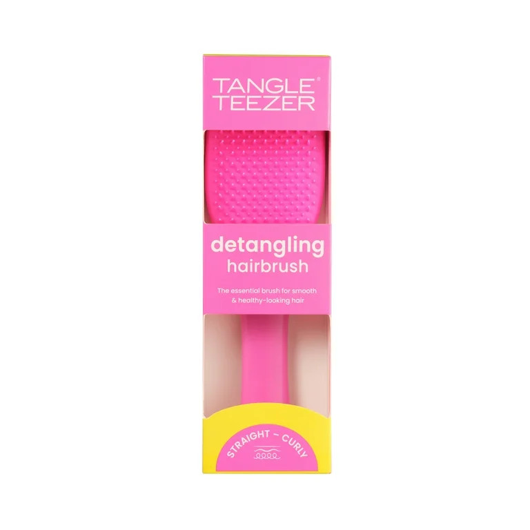 The Essential Detangler - Straight to Curly Hair, Pink | Walmart (US)