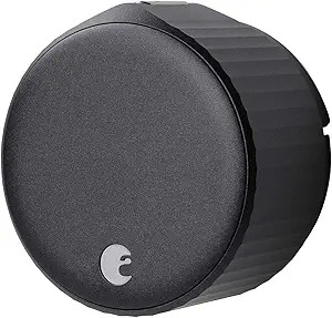 August Wi-Fi, (4th Generation) Smart Lock – Fits Your Existing Deadbolt in Minutes, Matte Black | Amazon (US)