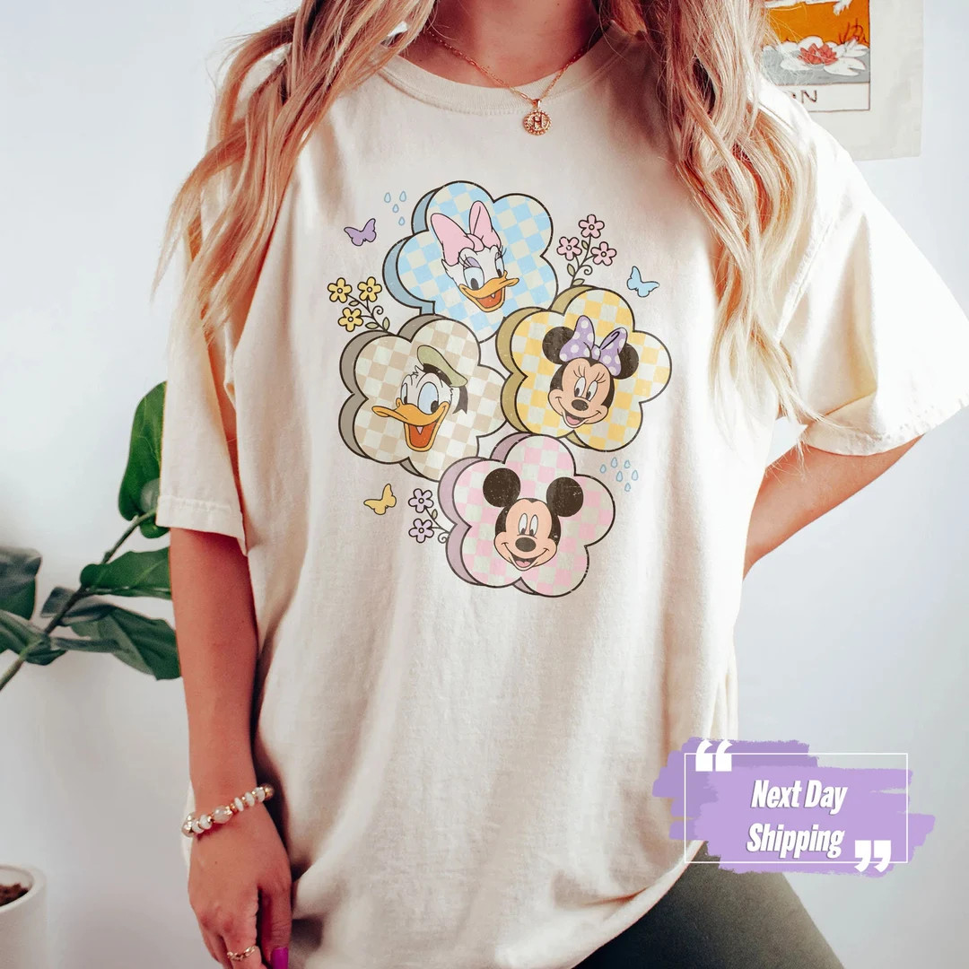 Disney Spring Mouse Friends, Mickey Mouse Shirt, Mickey Minnie Donal Daisy Shirt, Disney Matching... | Etsy (US)