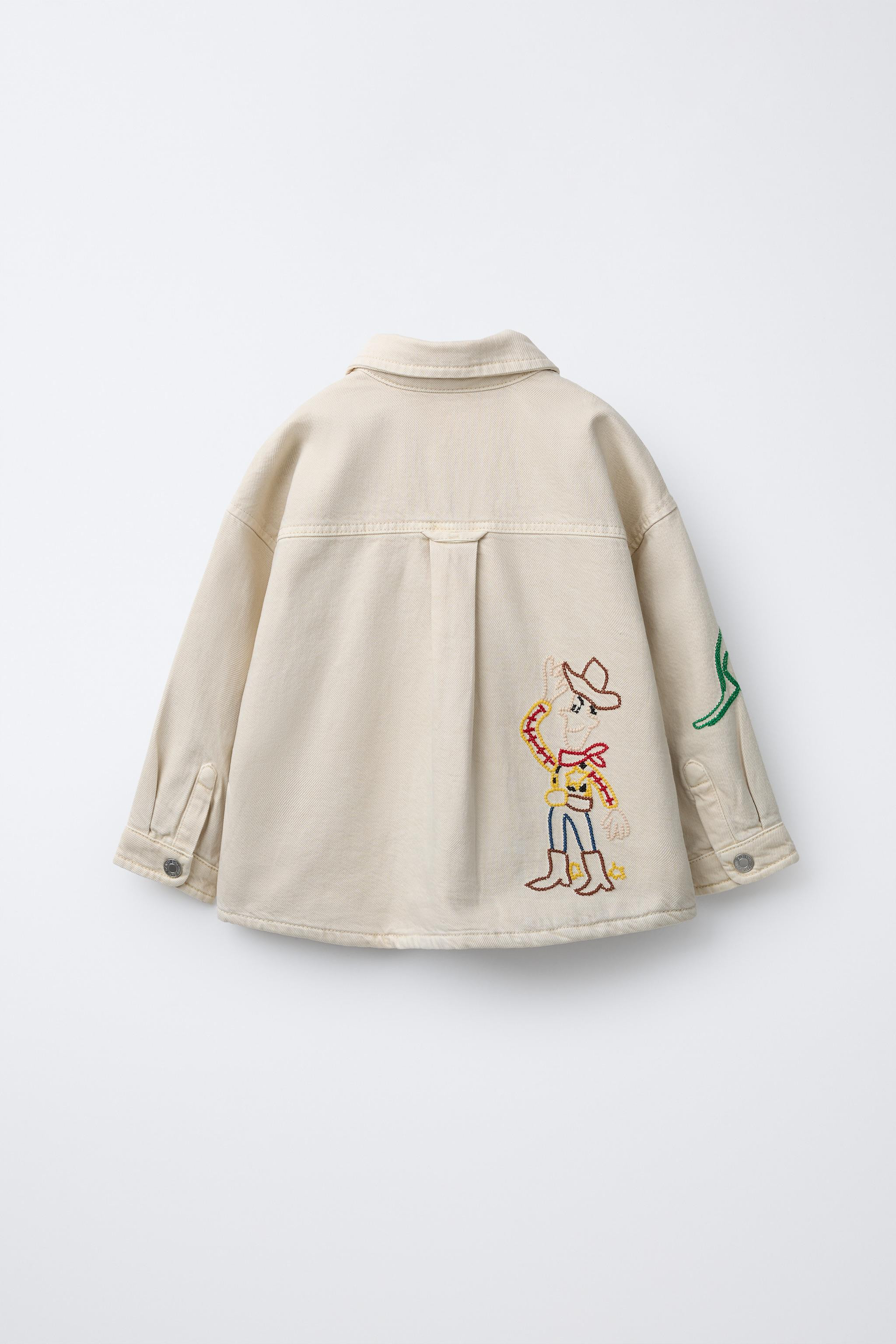 TOY STORY © DISNEY PIXAR EMBROIDERED TWILL OVERSHIRT | Zara US