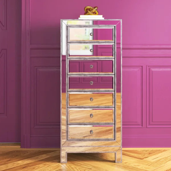 Cain 7 Drawer 18'' W Lingerie Chest | Wayfair North America
