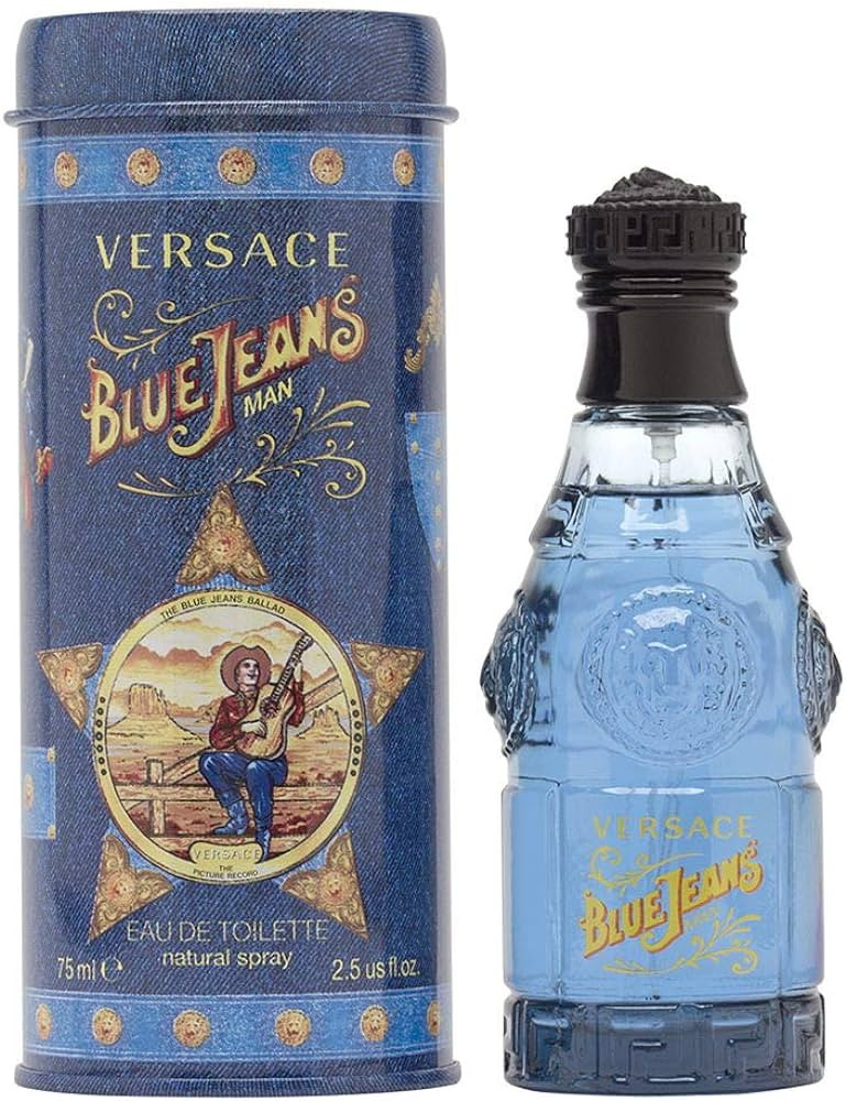 Blue Jeans by Versace for Men 2.5 oz Eau de Toilette Spray | Amazon (US)