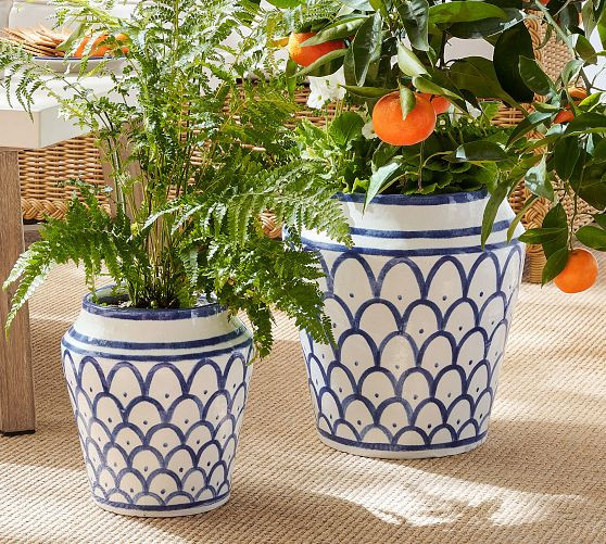 Mark D. Sikes Clementine Cachepots | Pottery Barn (US)