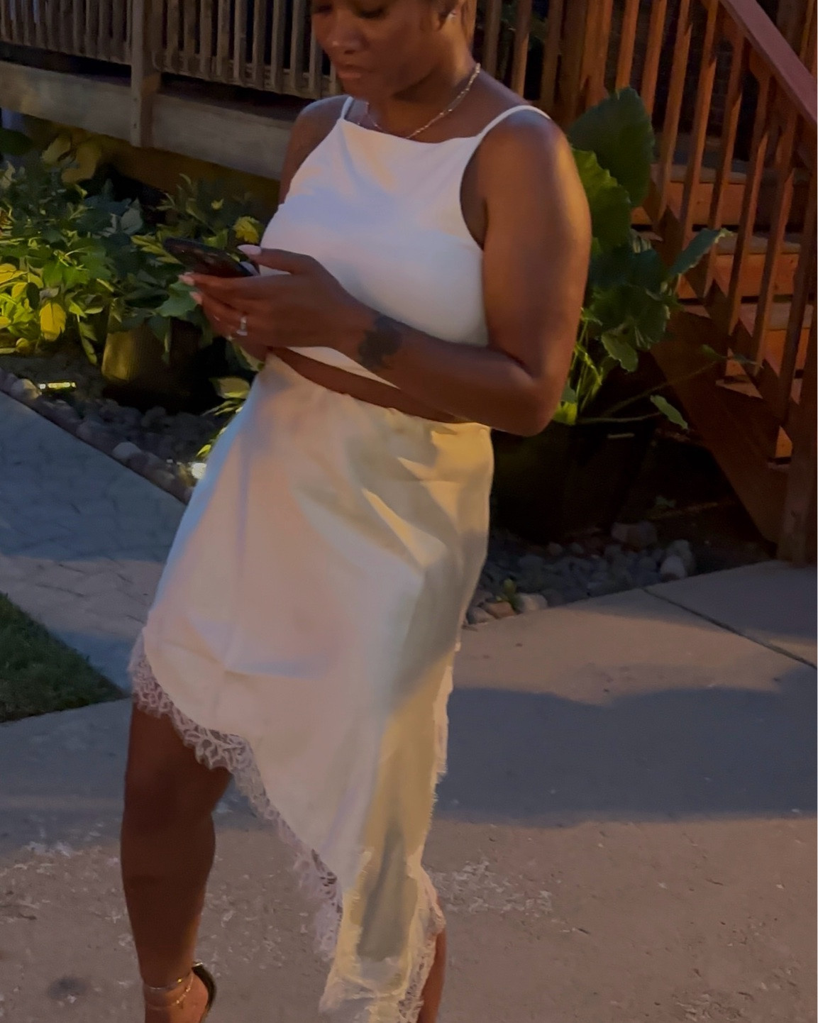 summer outfits over 40
Butter yellow satin skirt from Fashion Nova 
Wearing size small 
Summer skirt. Satin skirt.

#LTKootd #LTKOver40 #LTKPetite
