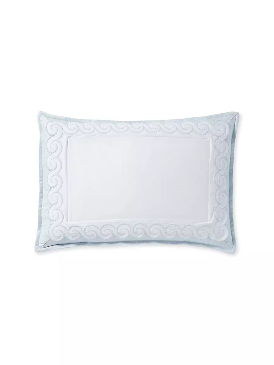 Cape May Sateen Sham | Serena and Lily