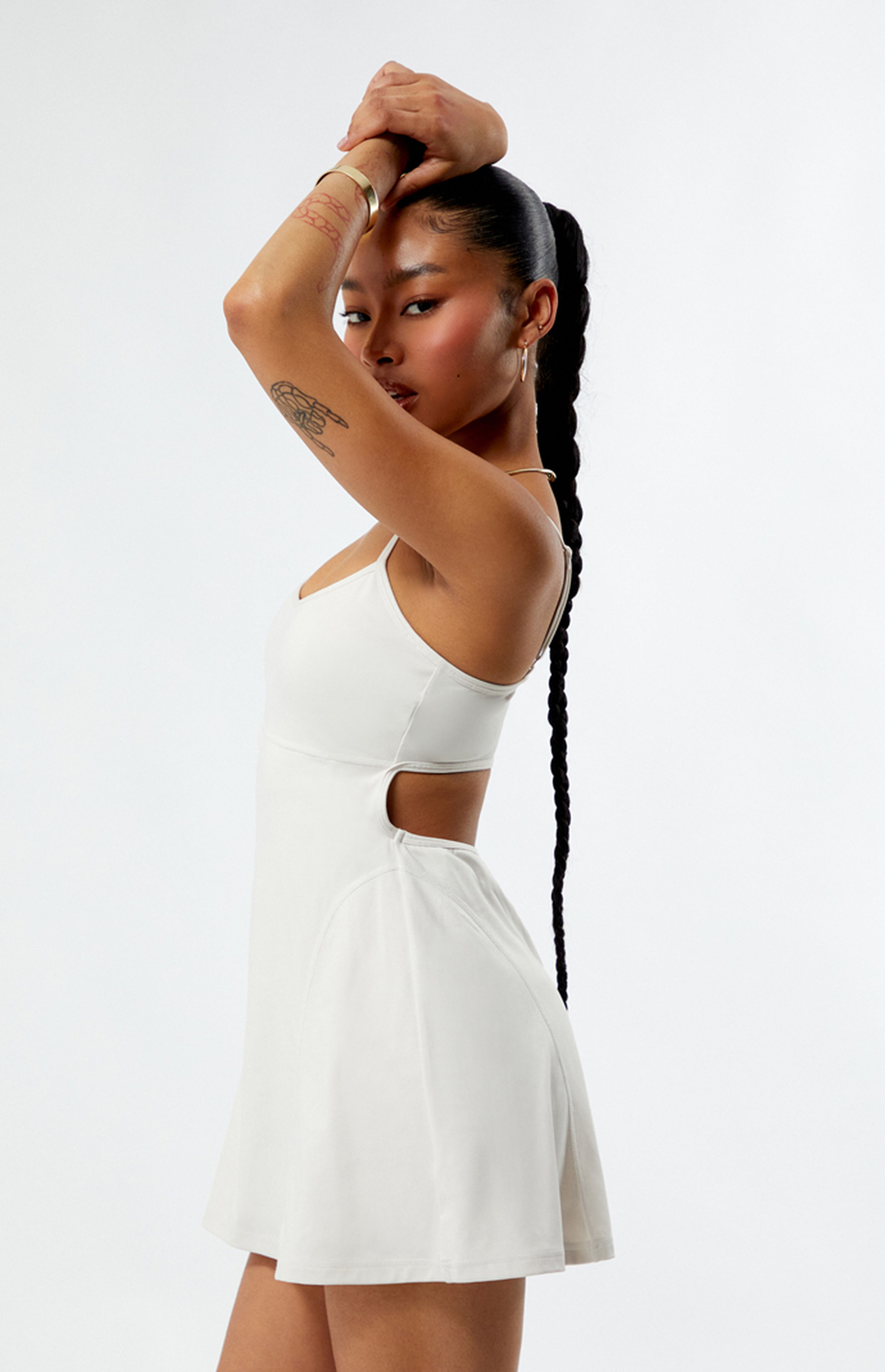 PAC 1980 Active Ivory Sunrise Dress | PacSun