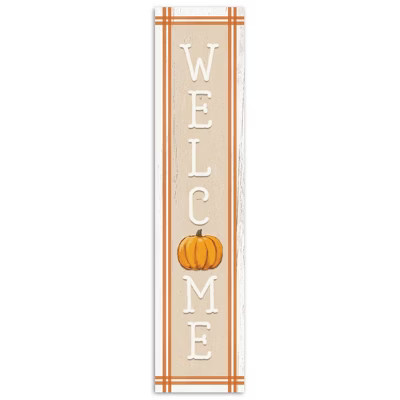 Creative Products Welcome Pumpkin 10.5 x 47 Porch Leaner | Target