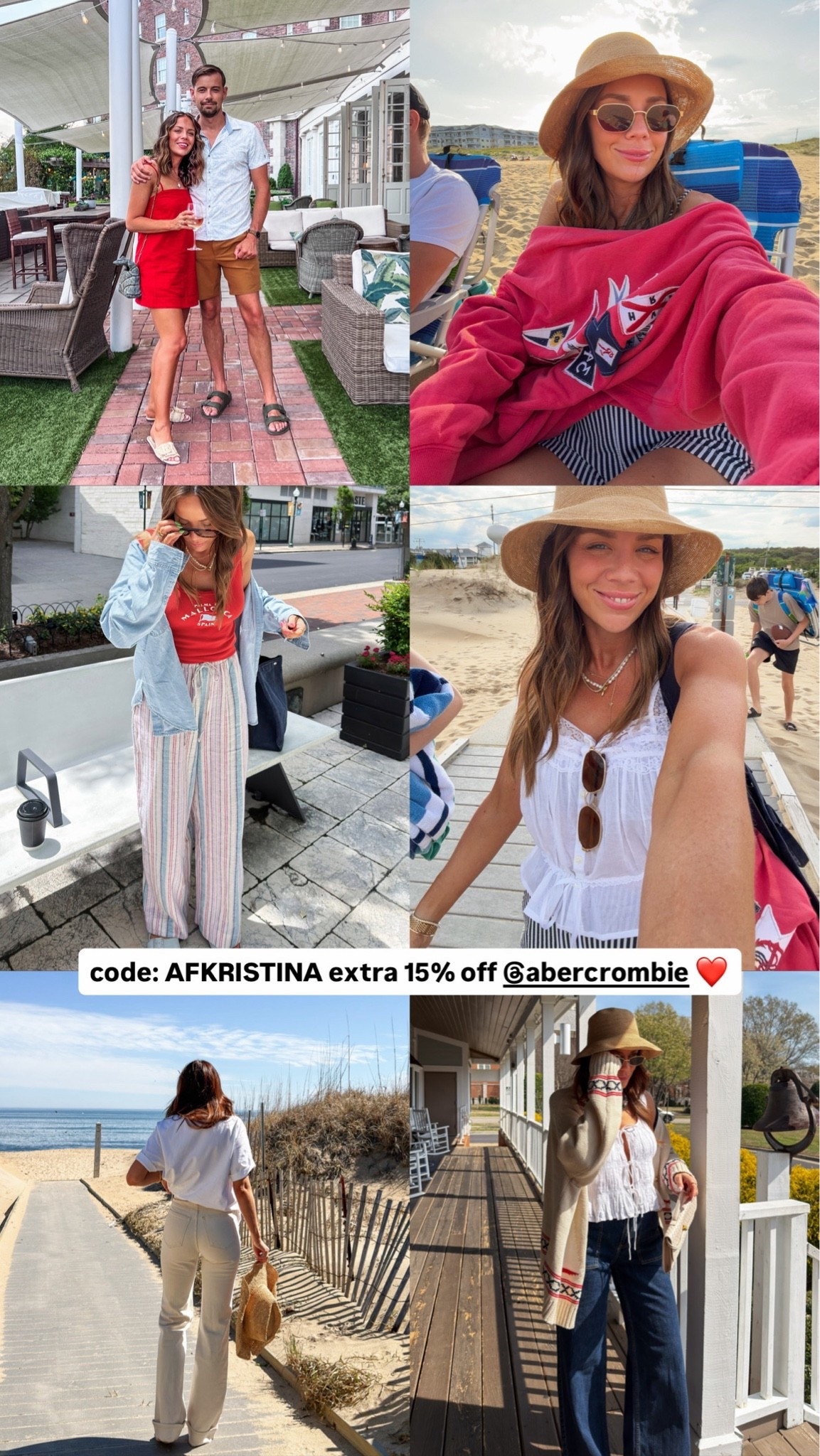 AFKRISTINA saves extra 15% off stackable sale prices!!! @abercrombie #abercrombiepartner

#LTKootd #LTKSaleAlert #LTKdayinmylife