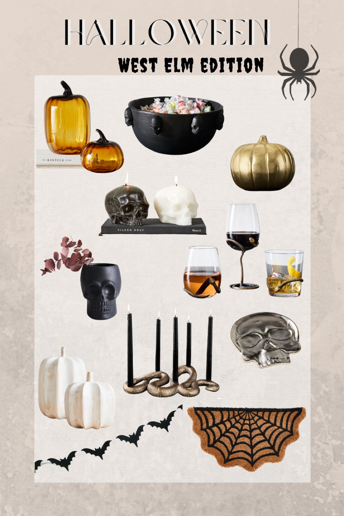 Halloween decor ~ West Elm 👻

#LTKunder50 #LTKSeasonal #LTKhome