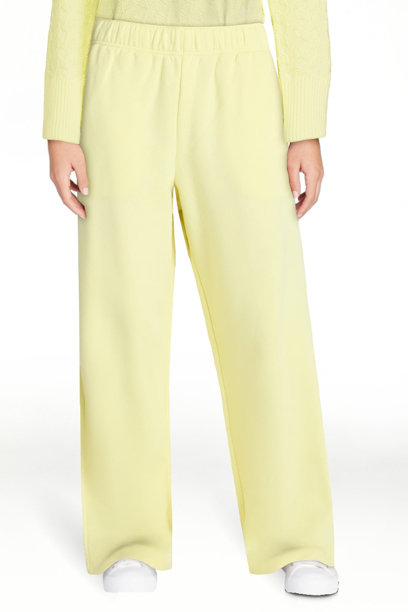 No Boundaries Soft Fleece Wide Leg Pants, 30” Inseam, 1 or 2-Pack, Women’s | Walmart (US)
