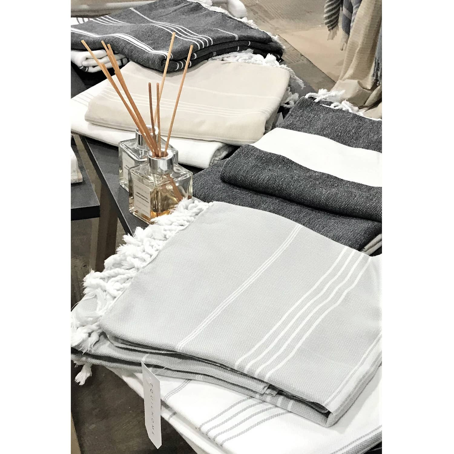 Matching Towel - Grey - HOME | HOME by Hall & Perry