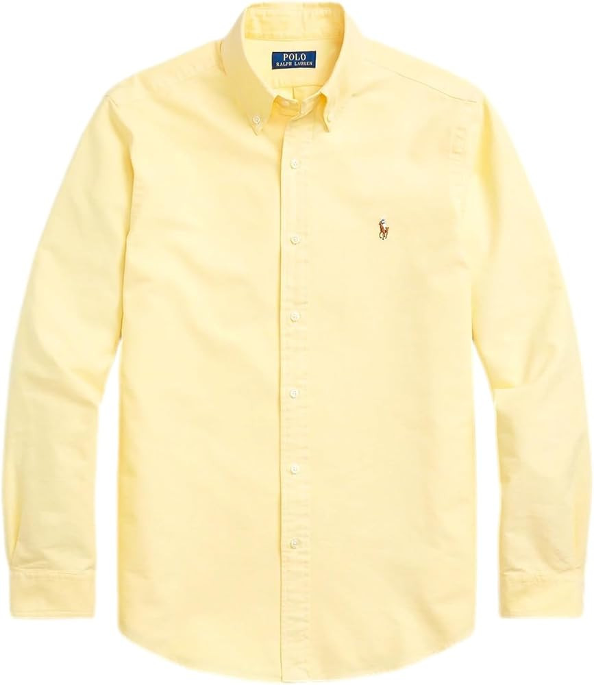 Polo Ralph Lauren Men's Classic Long Sleeve Oxford Shirt | Amazon (US)