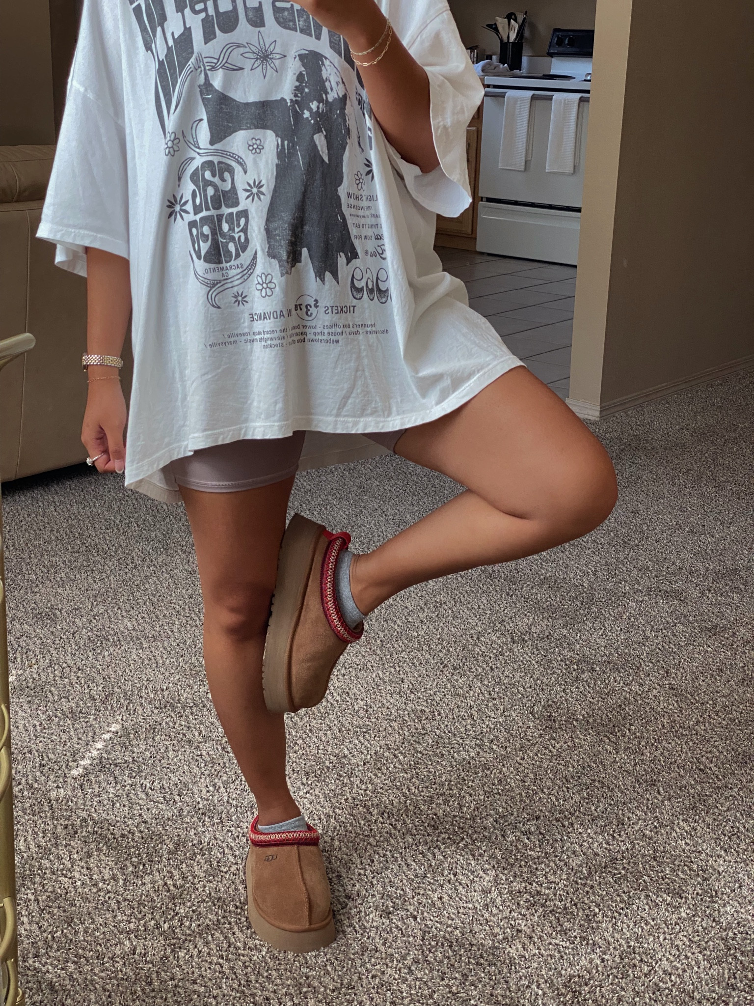 Summer to Fall Lazy Girl Transition Outfit ☀️🍂

#LTKstyletip #LTKshoecrush #LTKSeasonal