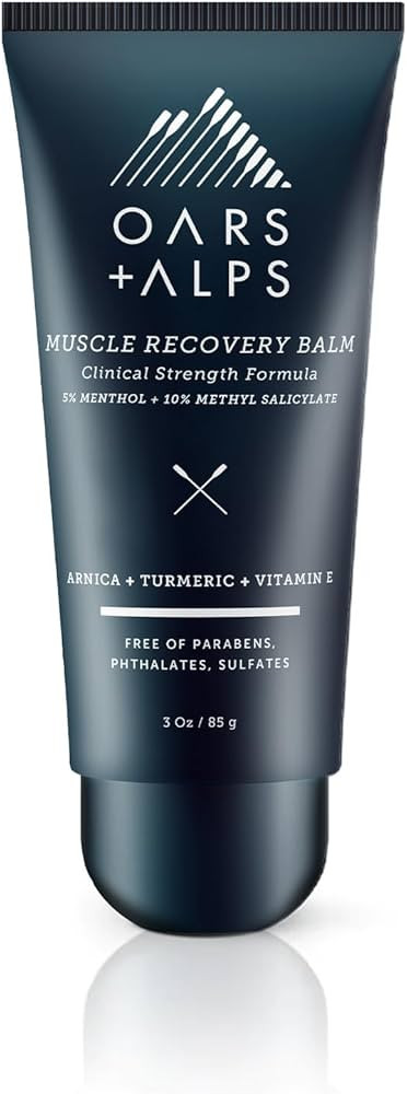Oars + Alps Muscle Recovery Balm and Rub, Muscle Pain Relief Balm Infused with Arnica and Turmeri... | Amazon (US)