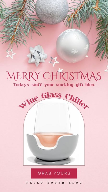 Are you looking for a last-minute stocking stuffer idea? 

Put this at the top of your list, and you might want one for yourself! 

PS, if you aren’t a wine drinker, you can put another beverage of your choice, even nonalcoholic! 

Gift ideas for her
Stocking stuffers
Wine glass chiller
Beverage chiller 
Wine lover gift 

#LTKhome #LTKGiftGuide #LTKHoliday