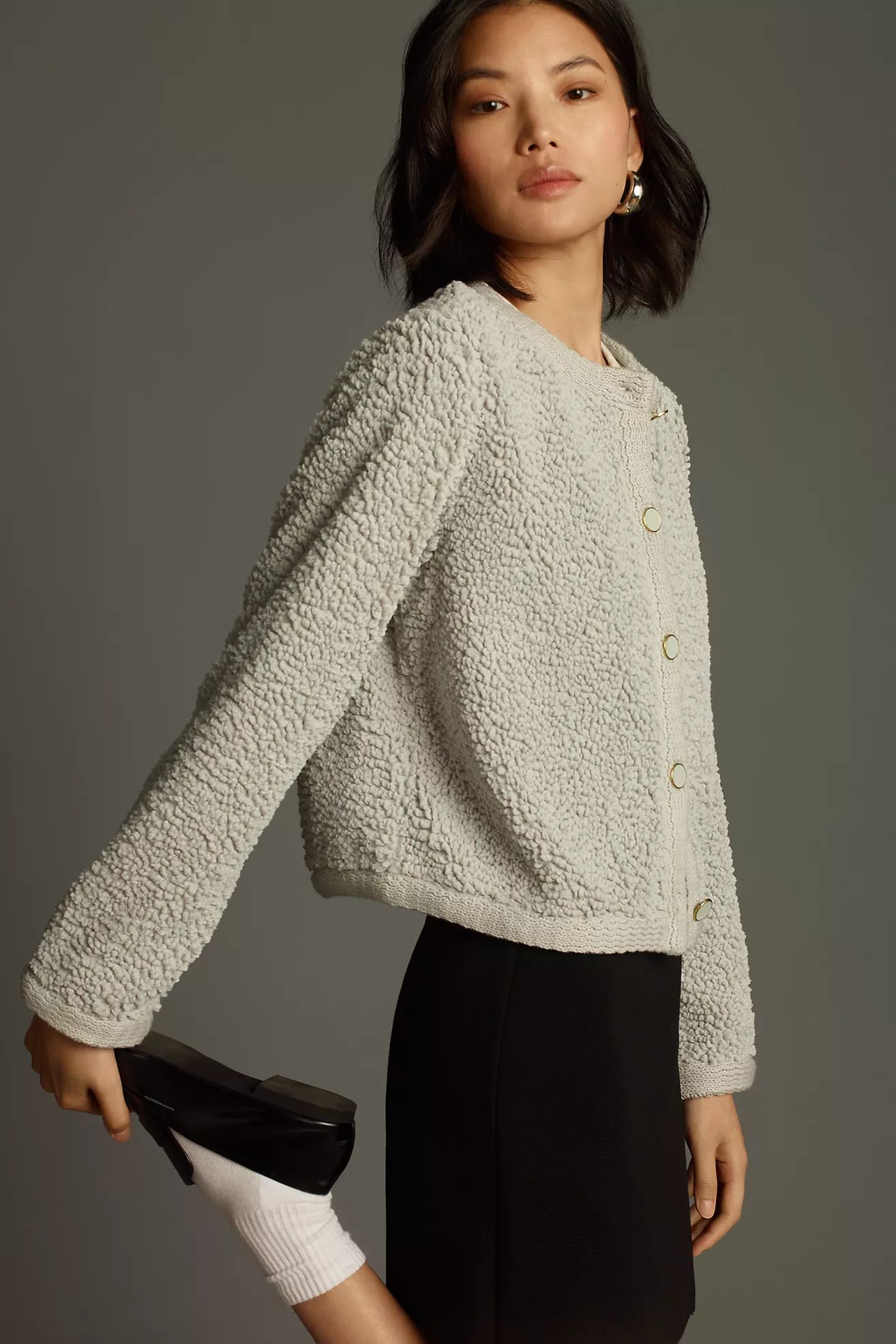 Sanctuary Cozy Fleece Cardigan Sweater | Anthropologie (US)