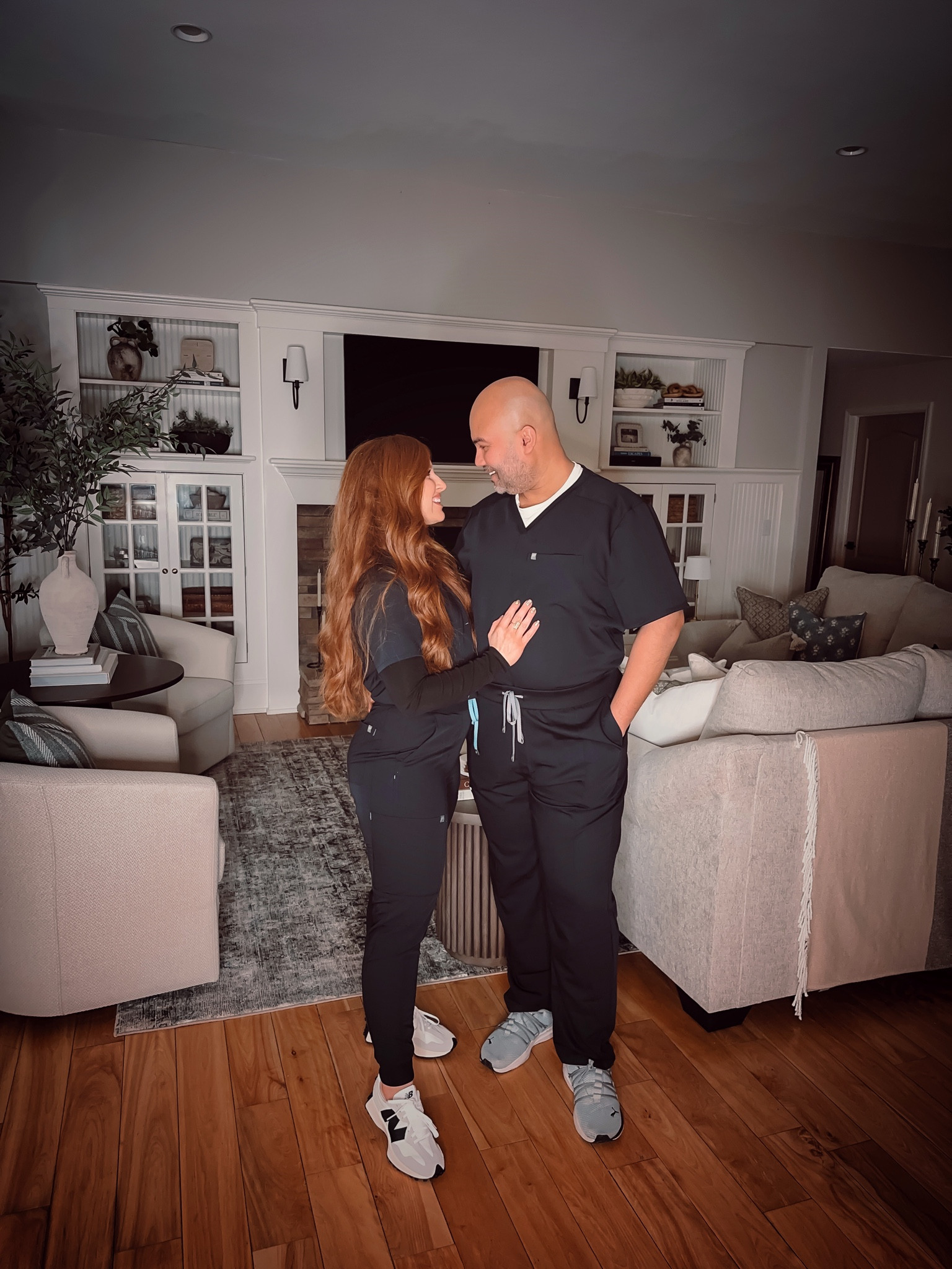 Fave price scrub sets !

I’m wearing a small petite pants and small top 

Dan is wearing XXL regular paints and XXL top 



#LTKstyletip #LTKworkwear #LTKfindsunder100